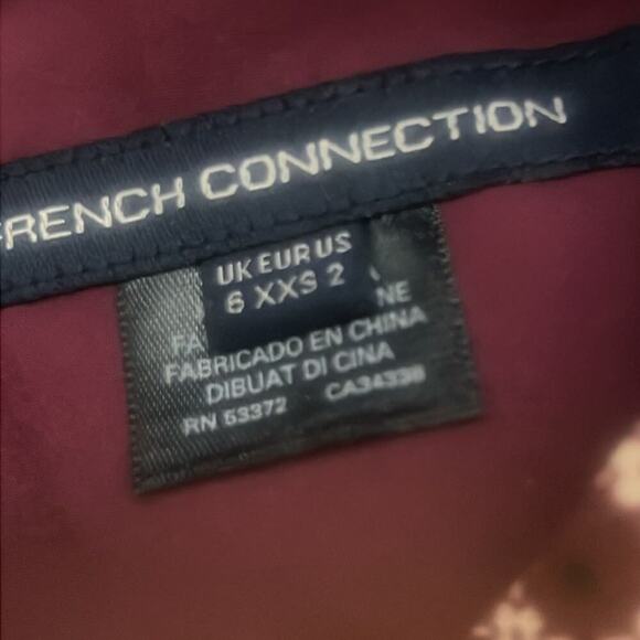 FRENCH CONNECTION BERRY BLUSH SLIM FIT DRESS SIZE 2‎ NWT - Picture 7 of 10